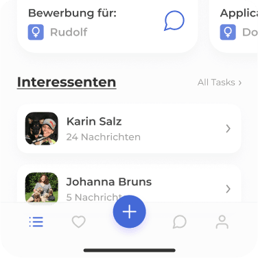 Hochwertige Welpen Bewerbungen