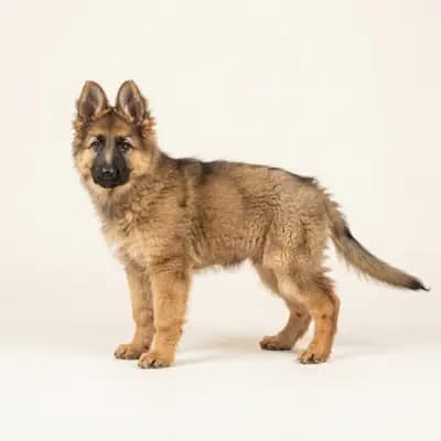 德国牧羊犬 Welpe in 貂色