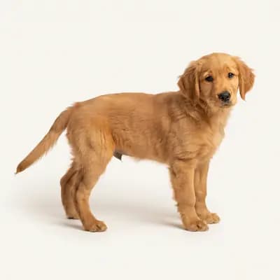 Golden Retriever Welpe in Dorato