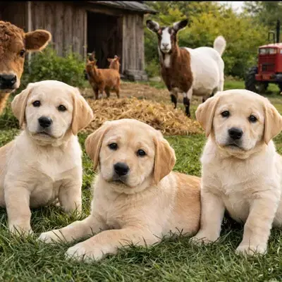 Wunderschöne reinrassige Labrador Welpen (Rüden) mit Ahnenpass suchen ab sofort liebevolles Zuhause - Labrador Retriever Welpe in Bayern