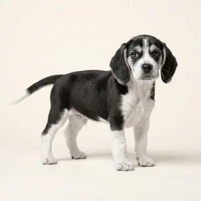 小猎犬 Welpe in 双色