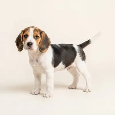 小猎犬 Welpe in 花斑色