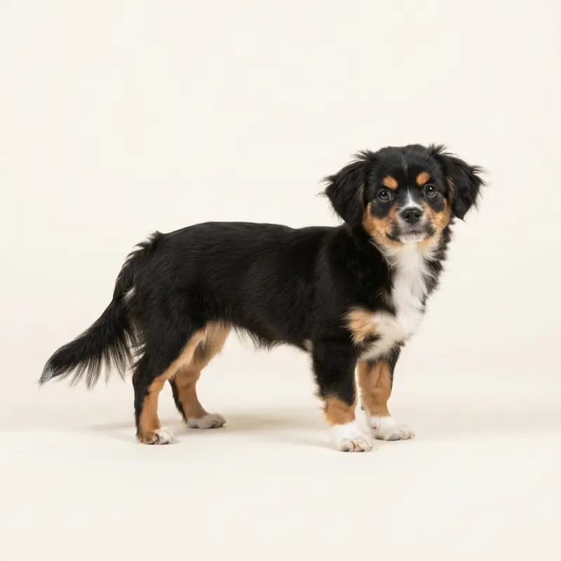 西藏猎犬 Welpe in 三色