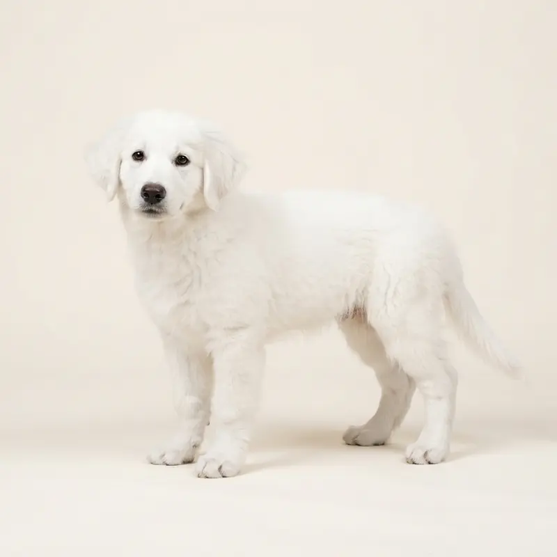 Elo-pup in Wit