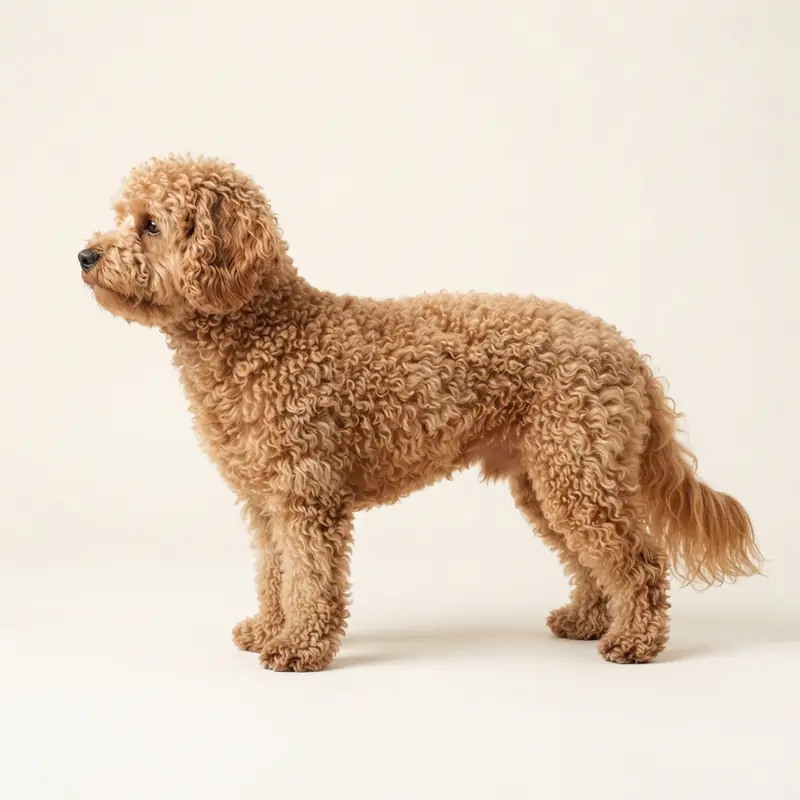 卷毛毛型的Shihpoo