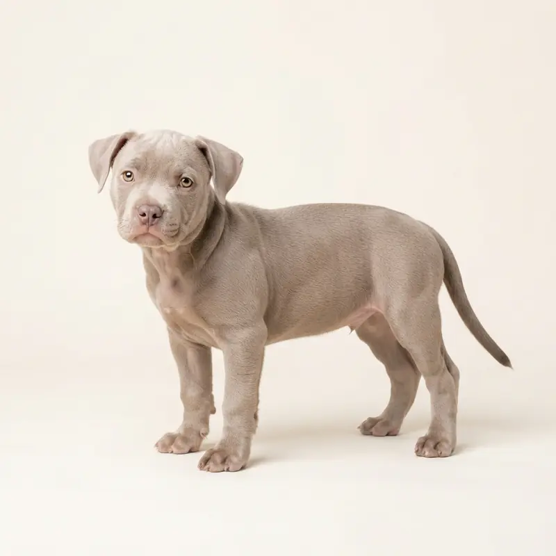 Pocket Bully puppy in 伊莎贝拉色