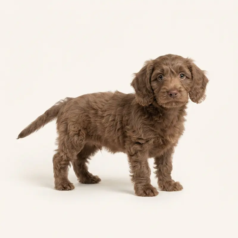 Doxiepoo puppy in 棕色