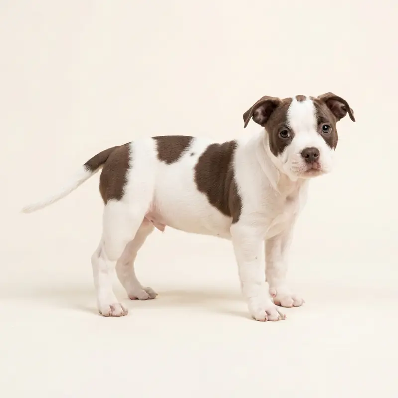 Exotic Bully puppy in 花斑色