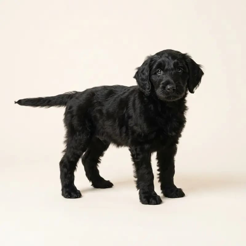 Labradoodle Welpe in Nero