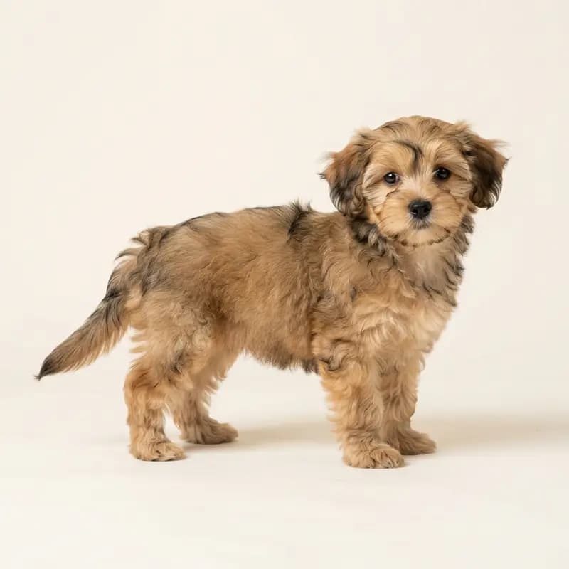 马耳他贵宾犬（马耳他犬 x 贵宾犬） Welpe in 貂色