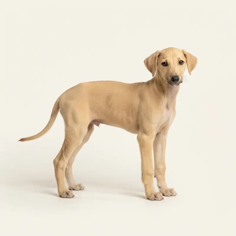 阿札瓦克犬 Welpe in 浅黄褐色