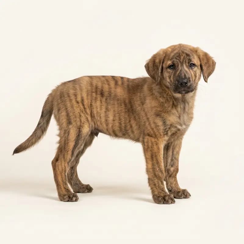 Transmontano Shepherd Dog (Cão de Gado Transmontano) puppy in Brindle