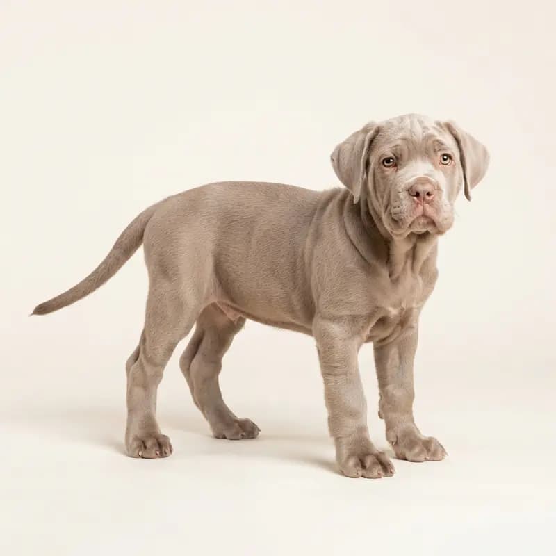 那不勒斯獒犬 Welpe in 伊莎贝拉色