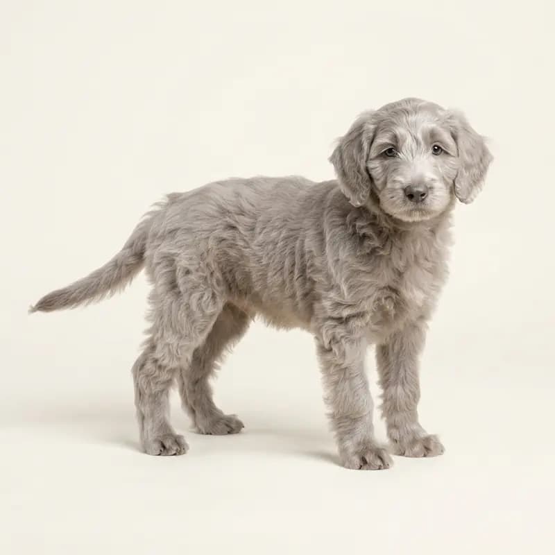 Australian Labradoodle puppy in Silver