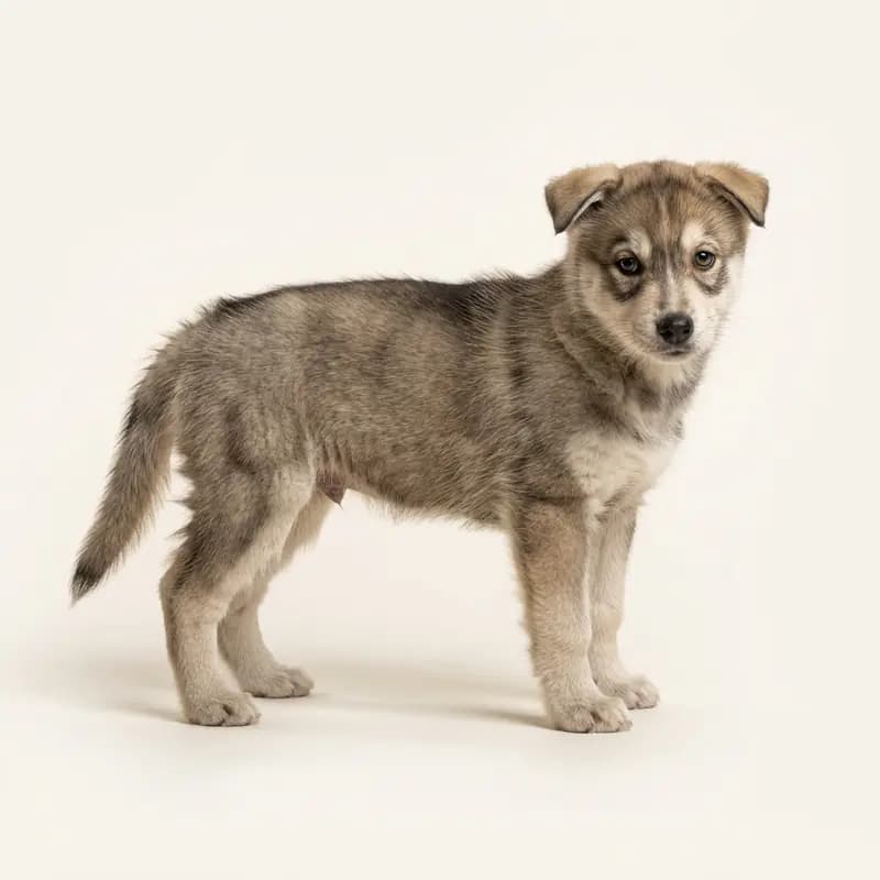 Siberian Husky puppy in Agouti