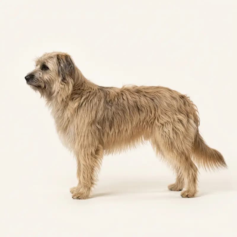 中长毛毛型的比利牛斯牧羊犬（长毛）