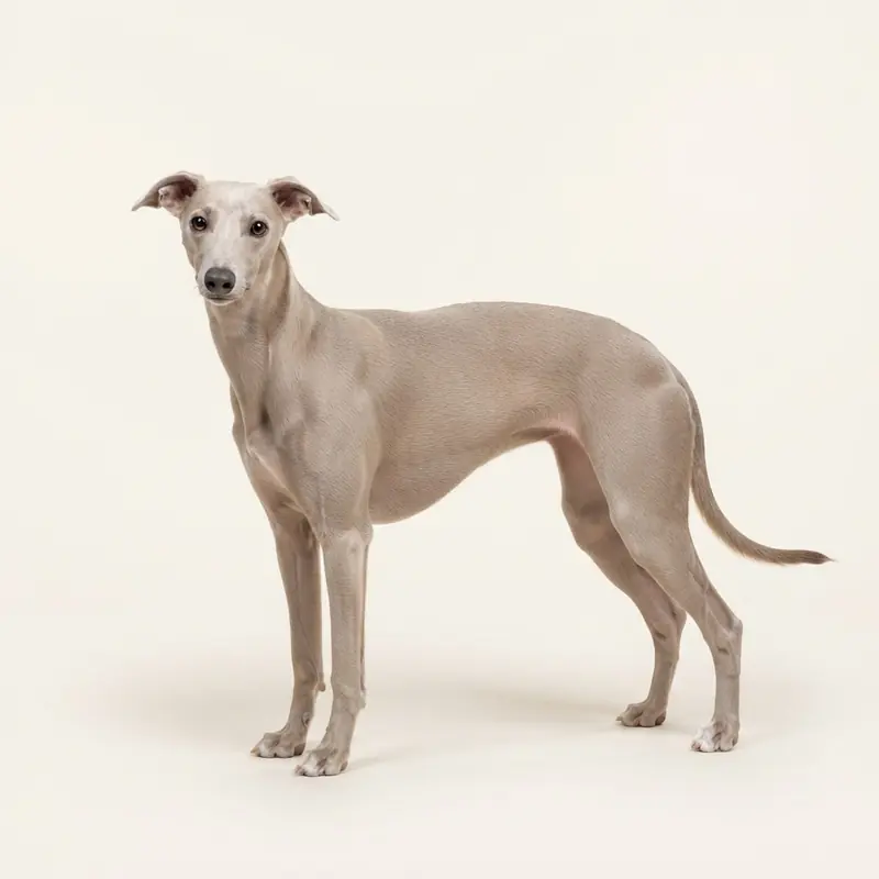 伊莎贝拉色的成年惠比特犬