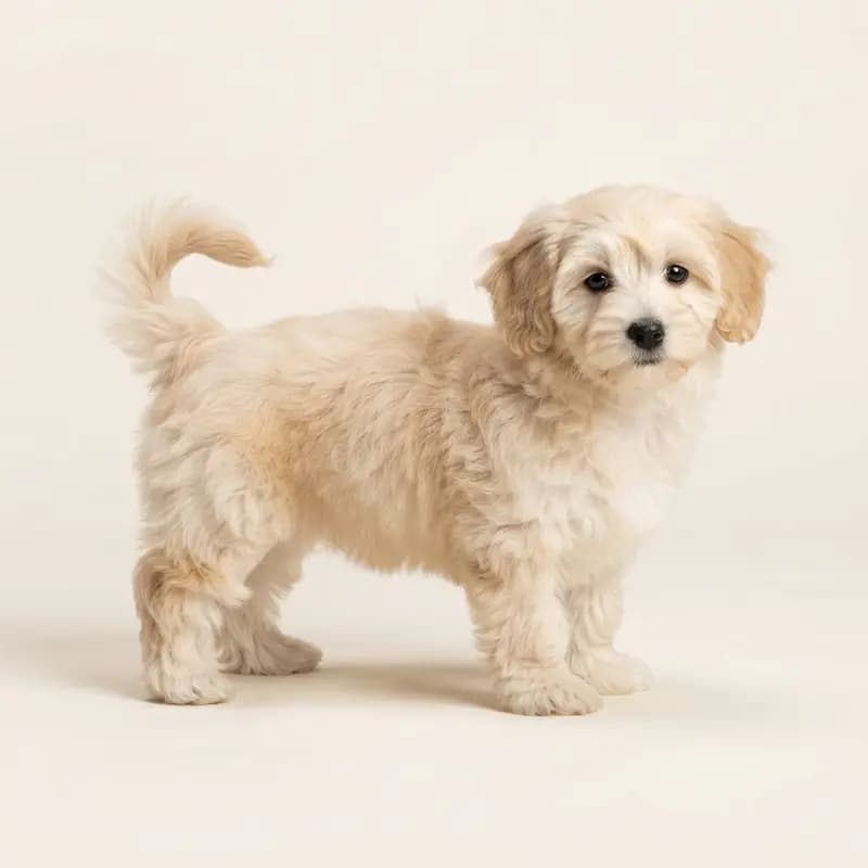 Bichon Havanais Welpe in Creme
