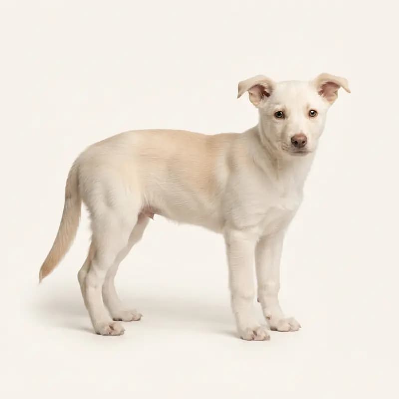 工作凯尔比犬 Welpe in 奶油色