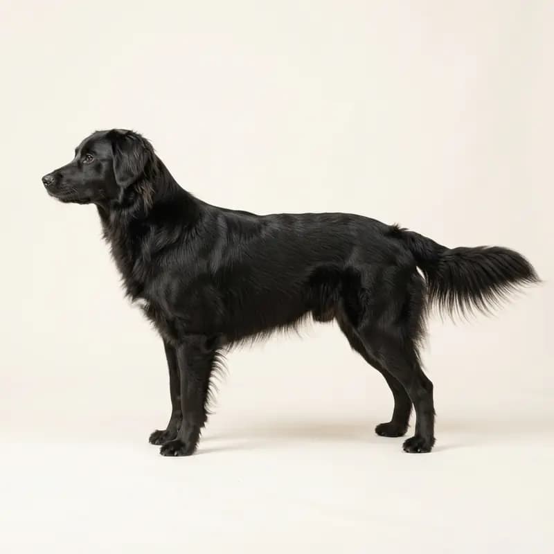 中长毛毛型的澳洲牧羊拉布拉多犬（澳大利亚牧羊犬 x 拉布拉多犬）