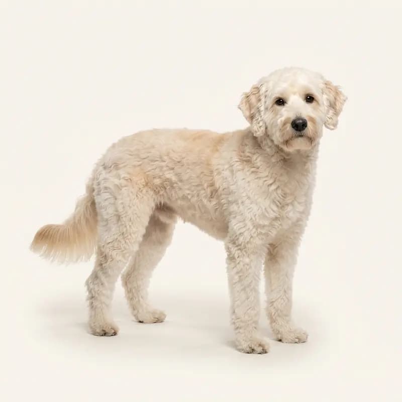 Aussiedoodle adulto en Crema