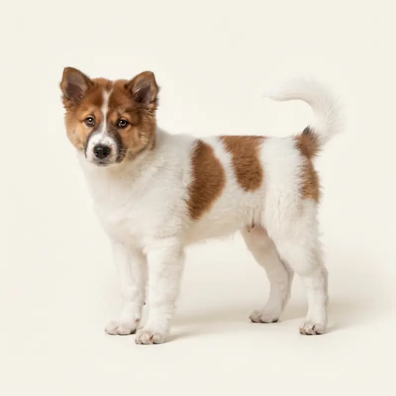 泰国邦卡犬 Welpe in 花斑色