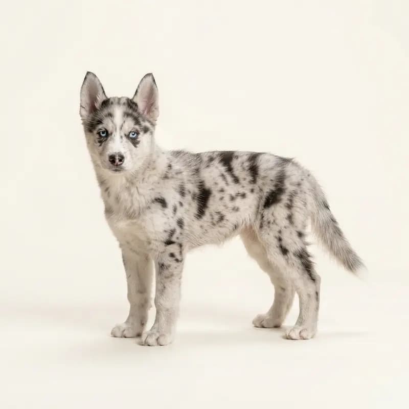 Siberian Husky puppy in Merle