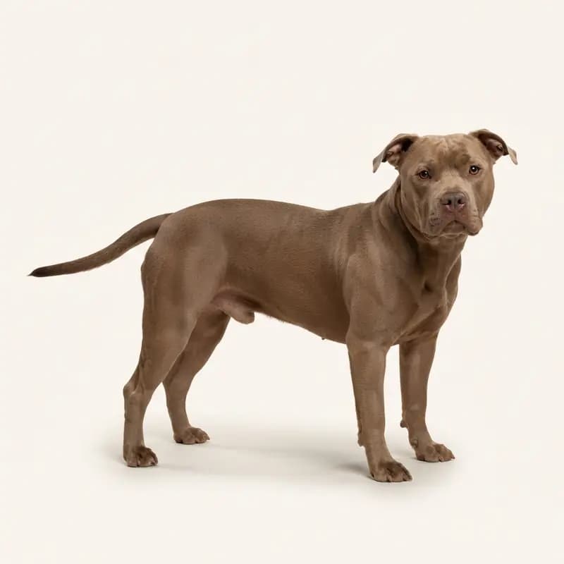 Взрослый Американский Булли окраса Коричневый