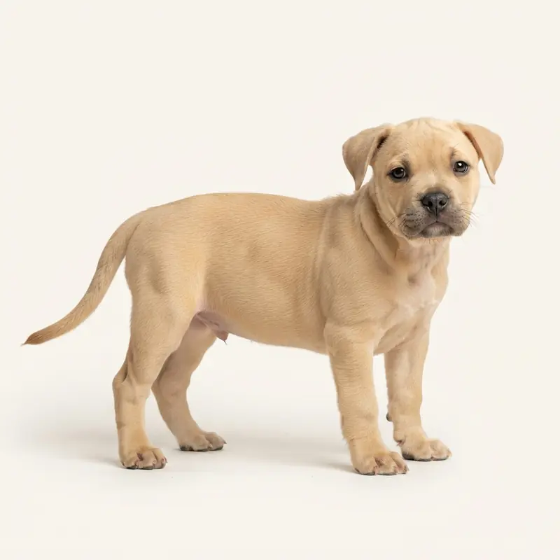 Exotic Bully puppy in 浅黄褐色