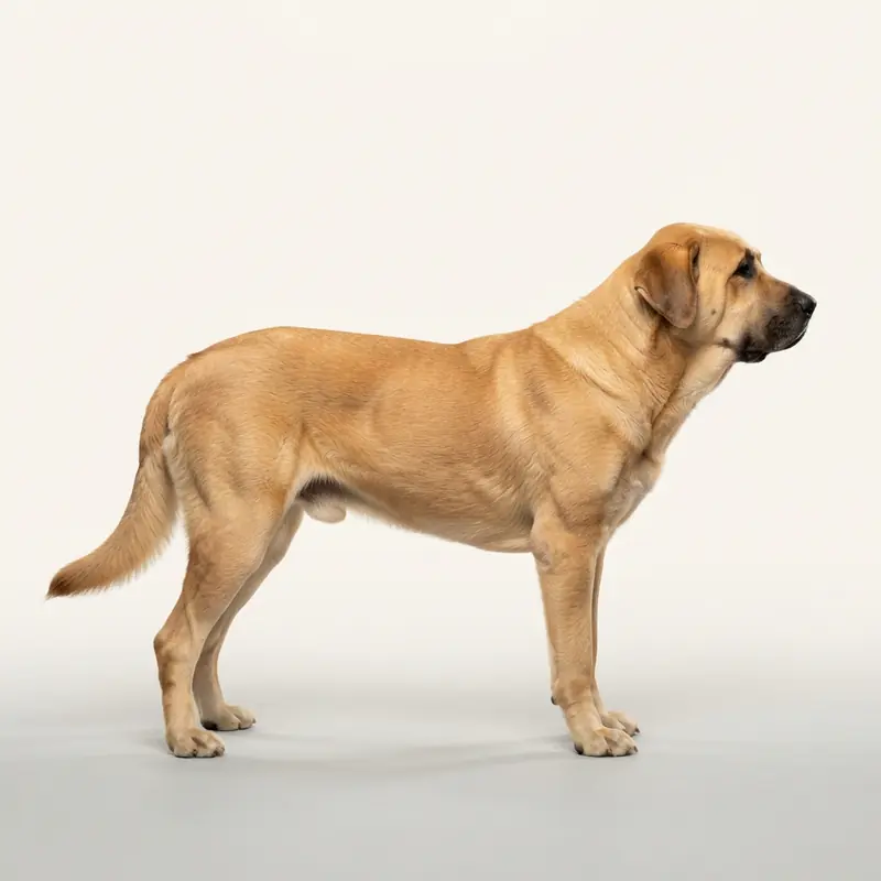 Spansk mastiff med Glathåret