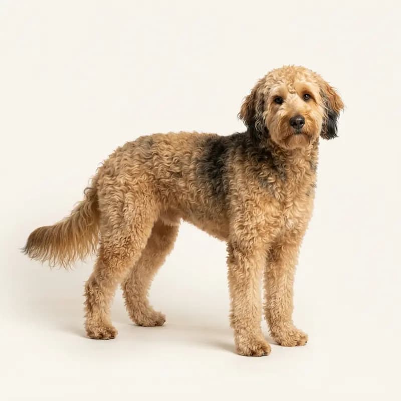 Adult Australian Labradoodle in Sable