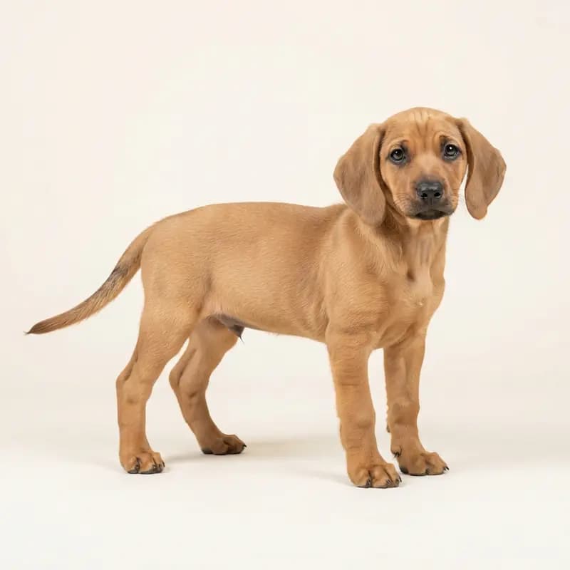 巴伐利亚山地猎犬 Welpe in 浅黄褐色