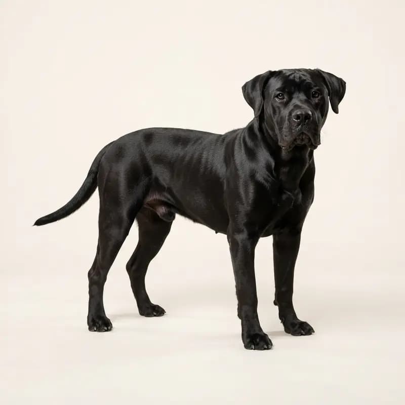 Boerboel adulto en Negro