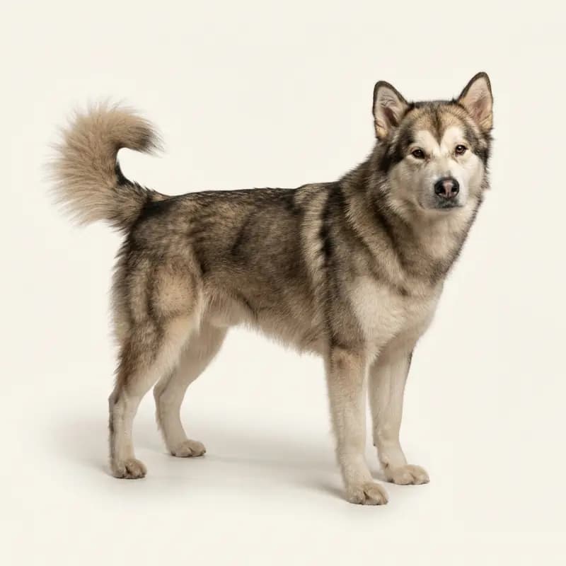 Alaskan Malamute ausgewachsen, Wildfarben (Agouti)