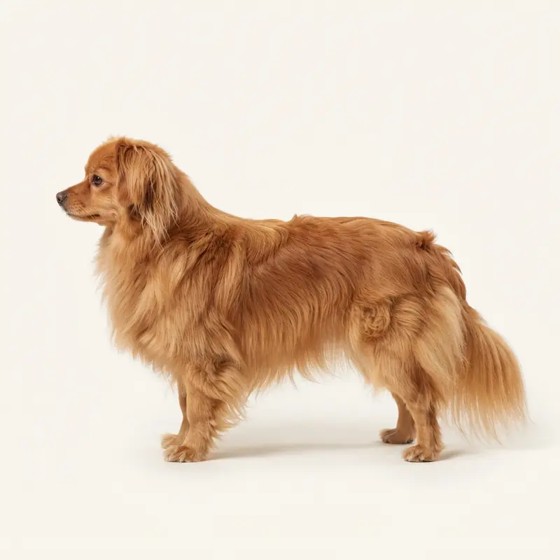 长毛毛型的Pomapoo