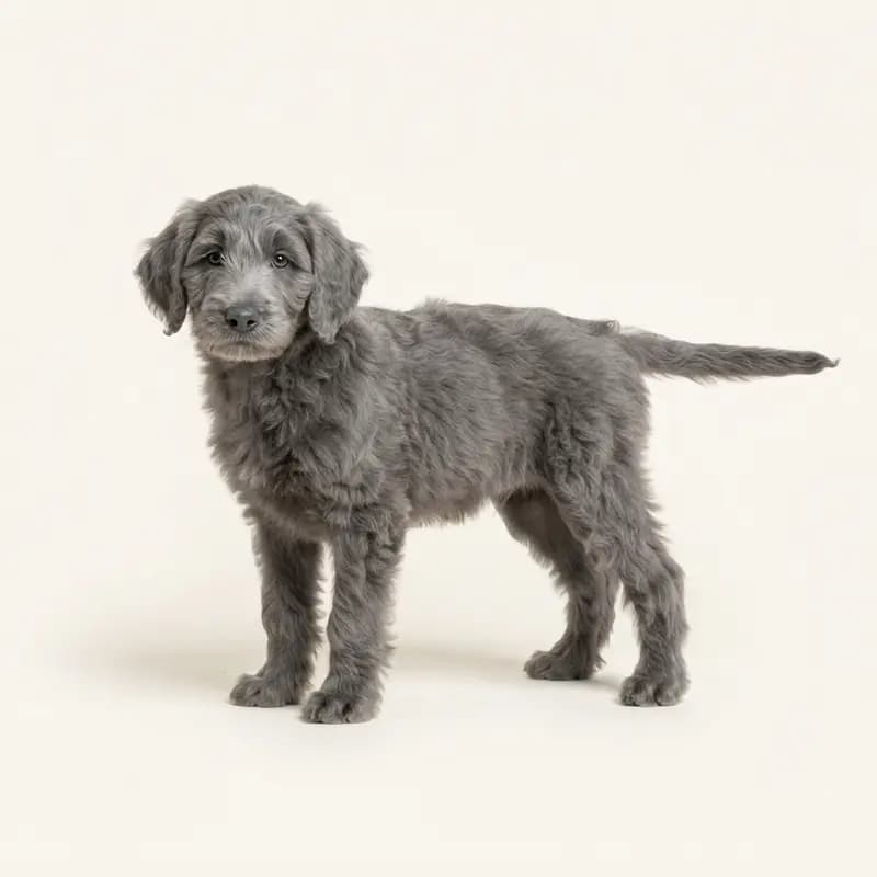 Australian Labradoodle puppy in Blue