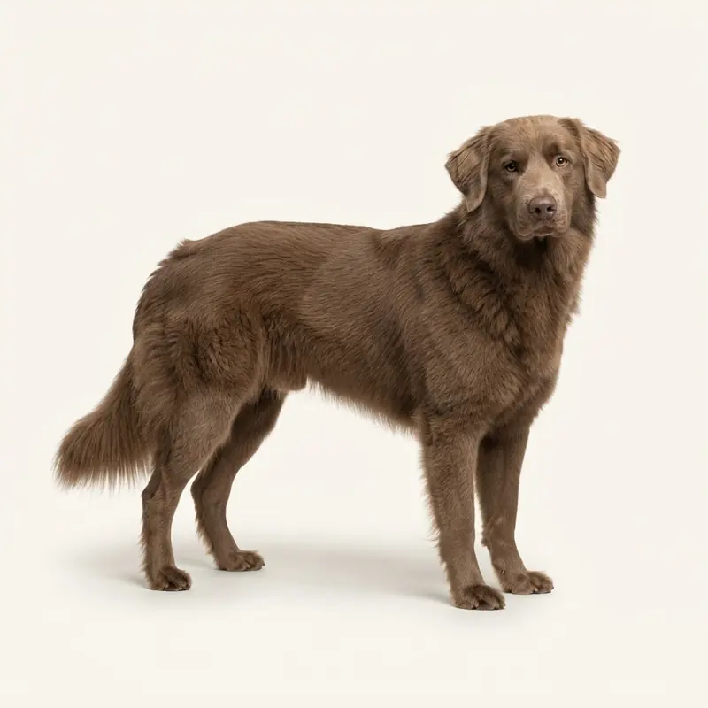 棕色的成年德国熊犬