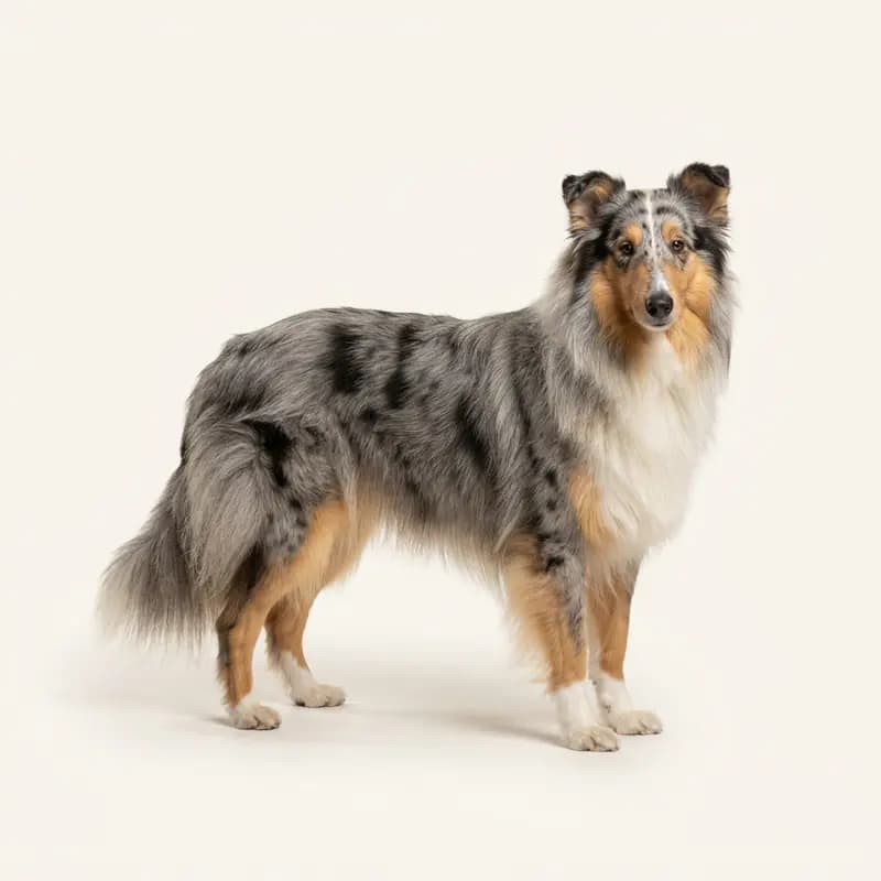 Collie (Langhaar) ausgewachsen, Blue Merle