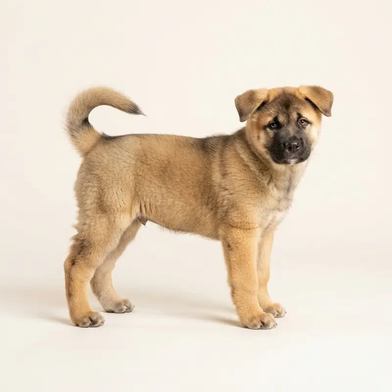 Akita americano Welpe in Sable
