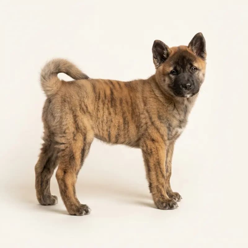 Akita americano Welpe in Atigrado