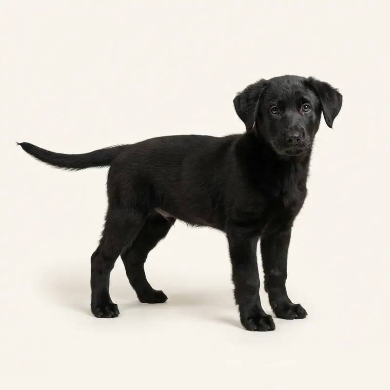 Elo-pup in Zwart