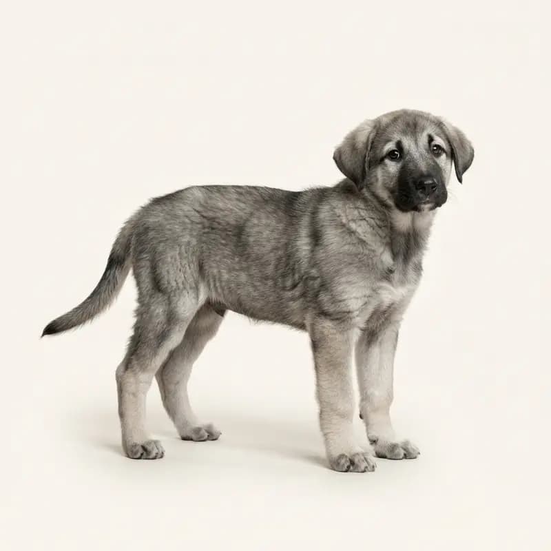 Kangal Welpe in Cinzento-lobo