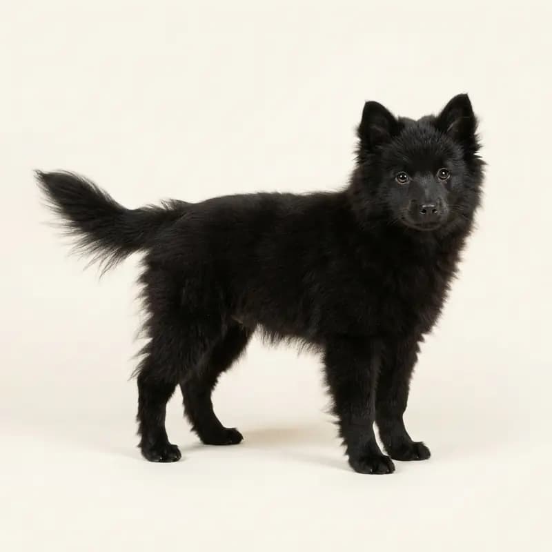 Grand Spitz Welpe in Noir