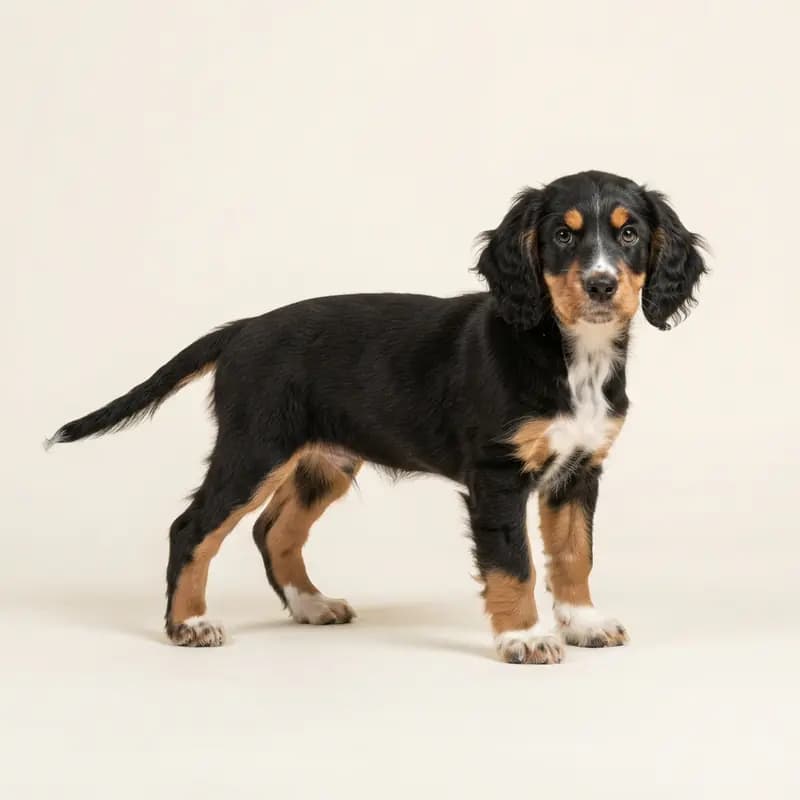 德国猎鹬犬 Welpe in 三色