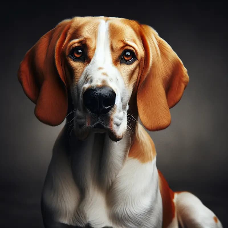 Grand anglo-français blanc et orange (Grosser Anglo-Französischer Weiss-Oranger Laufhund) – Hunderasse