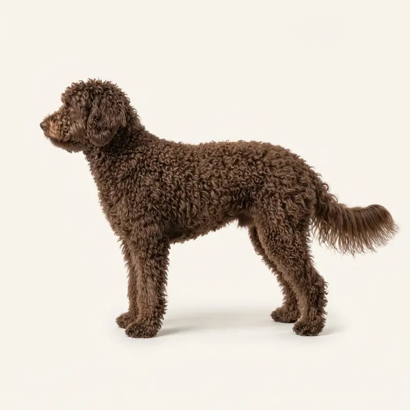 Aussiedoodle con Pelo rizado
