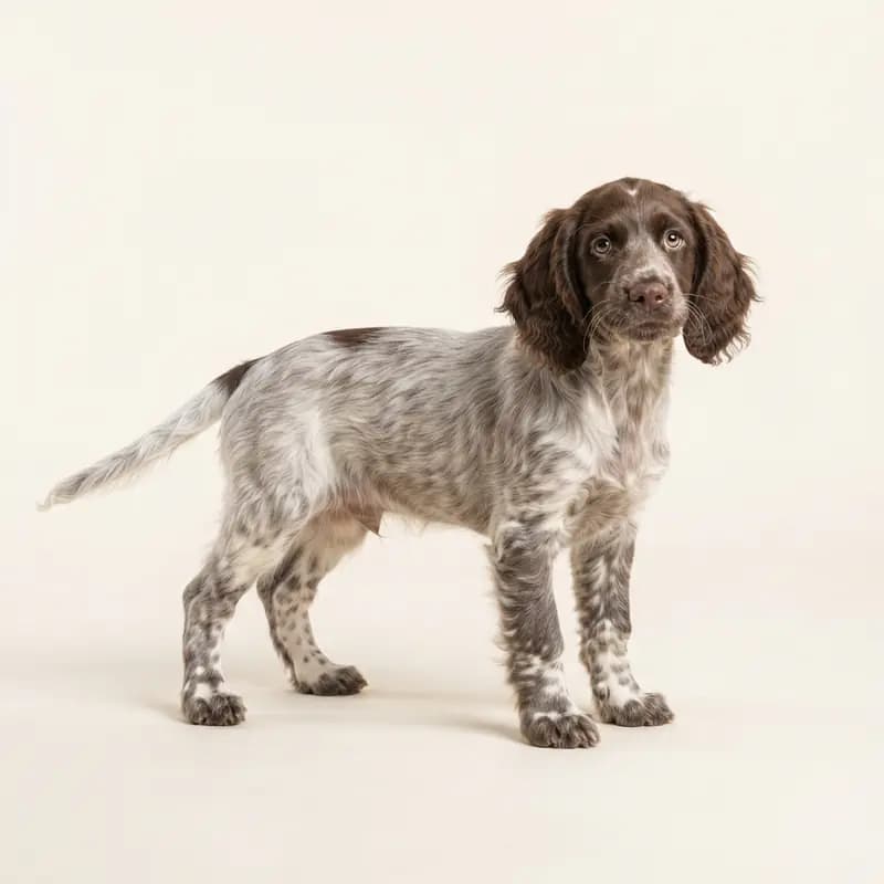 英国史宾格犬 Welpe in 沙毛色