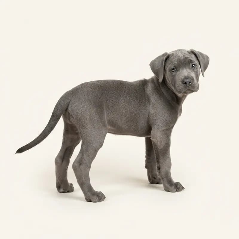 Cão Fila de São Miguel Welpe in Gris