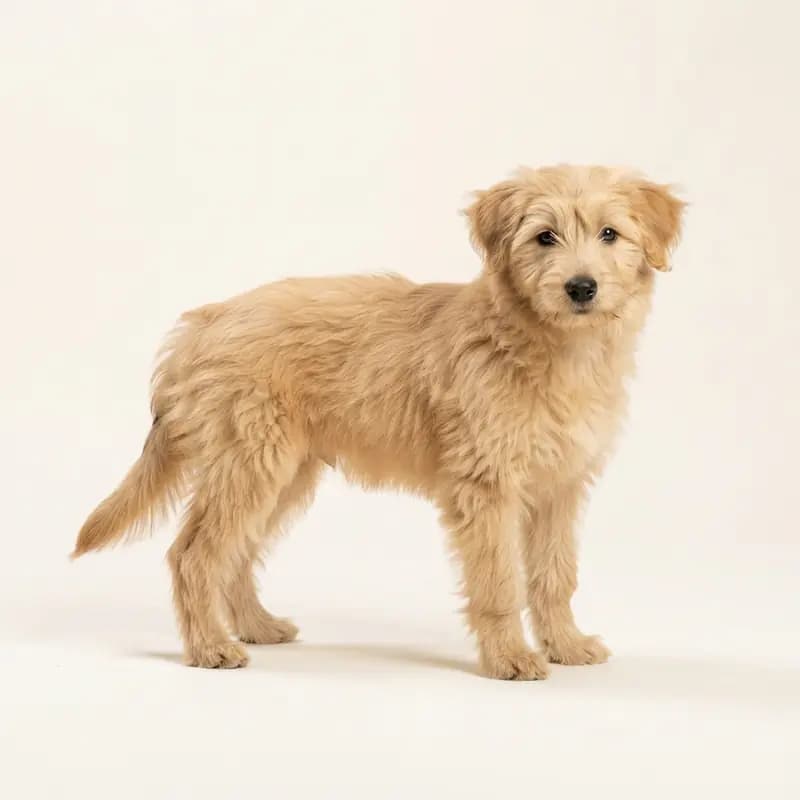 比利牛斯牧羊犬（长毛） Welpe in 浅黄褐色