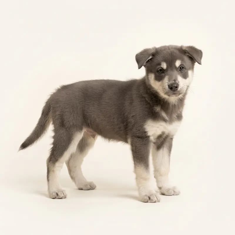 加拿大爱斯基摩犬 Welpe in 双色